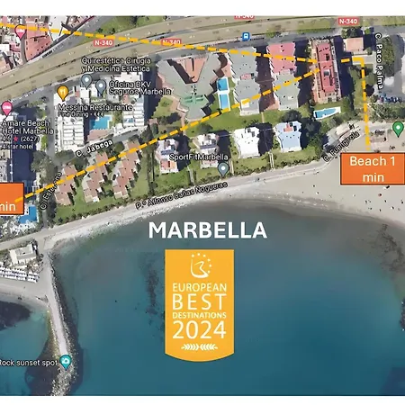 Pass The Keys 2 Bed Flat With Access To Beach Center * Marbella